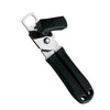 Utilitá stainless steel can opener with black polypropylene handle