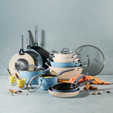 Velo Forged Casserole 24 cm - Sea - Tramontina India