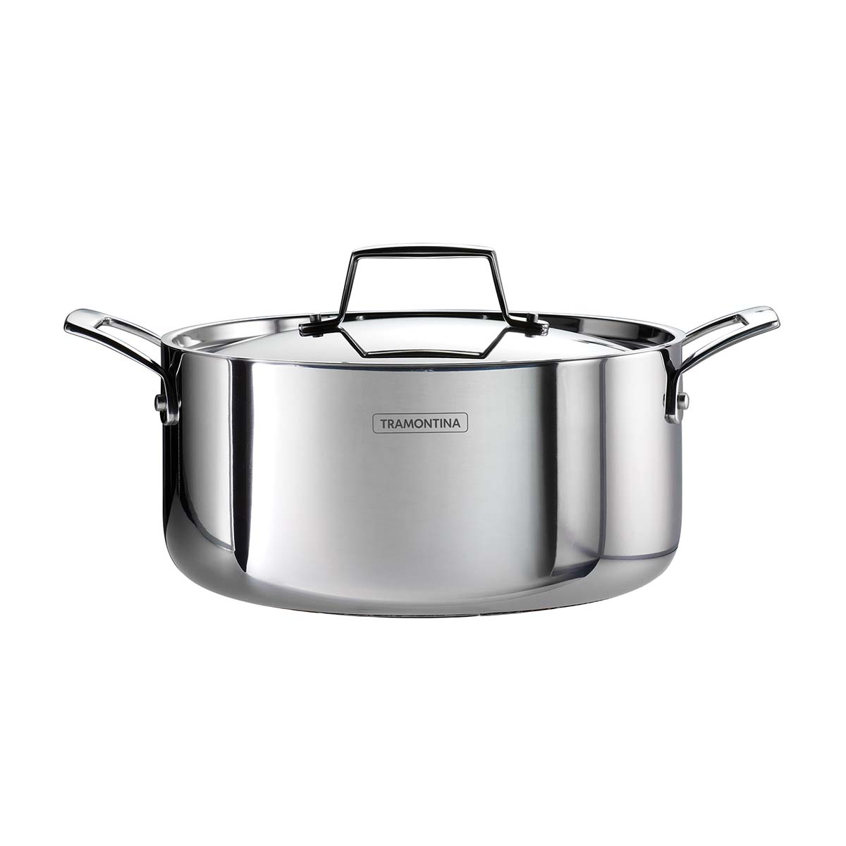 Aeion 24cm Stainless Steel Tri-Ply Biryani Pot with SS Lid - 4.8L - Tramontina India