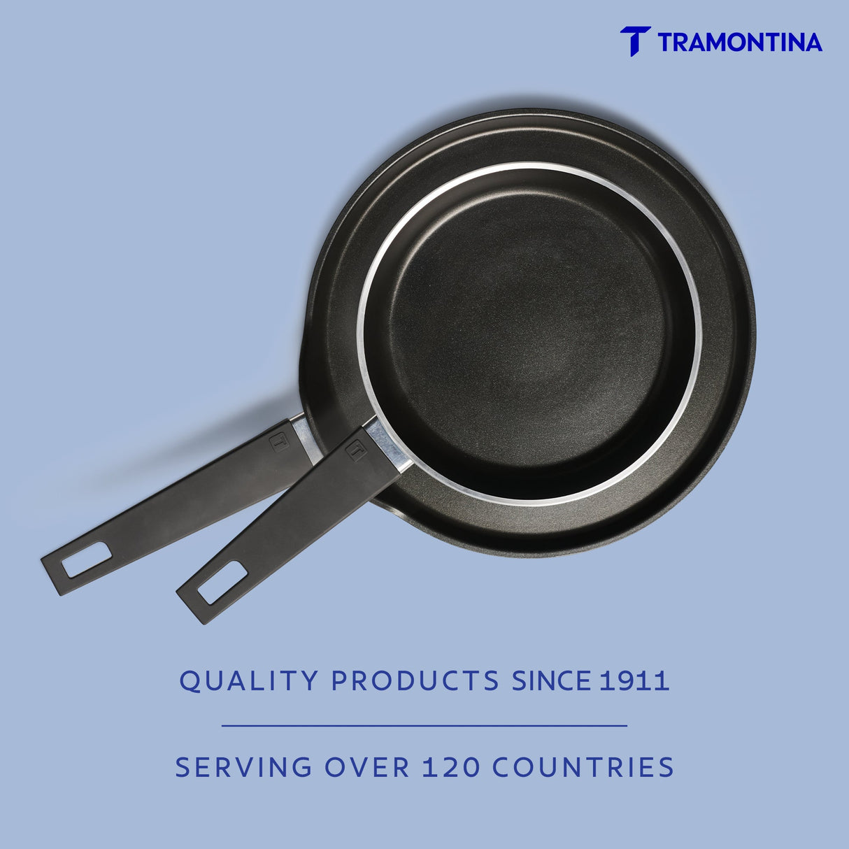 Aura Ceramic Reinforced Non-Stick Cookware Set – 2 Pieces (Blueberry)