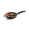 Titanex 20cm Pre-Seasoned Cast Iron Fry Pan with Heat Resistant Silicone Grip