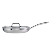 Fusao EX+ 24cm Ceramic Stainless Steel Tri-Ply Fry Pan with SS Lid - Tramontina India