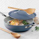 All-in-One Plus Pan 30cm/4.7L Blue - Tramontina India