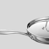 Aeion 20cm Stainless Steel Tri-Ply Fry Pan with SS Lid - Tramontina India