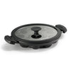 Titanex 26cm Pre-Seasoned Cast Iron Paniyaram/Appe Pan – 12 Pits