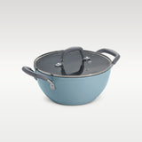 Velo Forged Deep Kadai 22 cm - Sea - Tramontina India