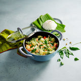 Velo Forged Deep Kadai 22 cm - Sea - Tramontina India