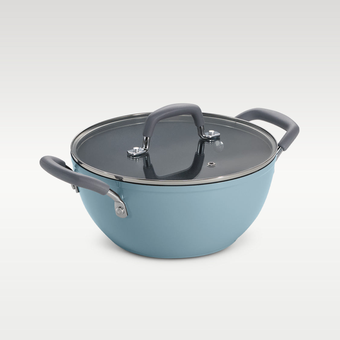 Velo Forged Deep Kadai 24 cm - Sea - Tramontina India