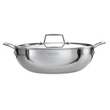 Aeion 24cm Stainless Steel Tri-Ply Kadai with SS Lid - 2.6L - Tramontina India