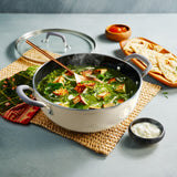 Velo Forged Deep Kadai 28 cm - Sand - Tramontina India