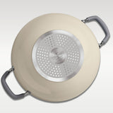 Velo Forged Deep Kadai 28 cm - Sand - Tramontina India