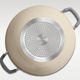 Velo Forged Deep Kadai 32 cm - Sand - Tramontina India