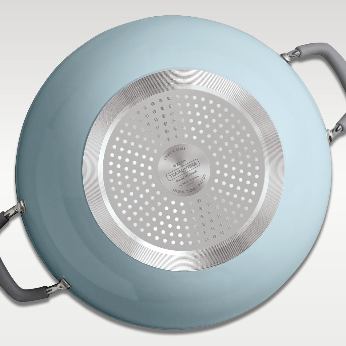 Velo Forged Deep Kadai 32 cm - Sea - Tramontina India