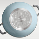 Velo Forged Deep Kadai 32 cm - Sea - Tramontina India