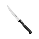 Ultracorte 5" Antimicrobial Stainless Steel Steak & Fruit Knife Serrated Blade - Polypropylene Handle (Black) - Tramontina India