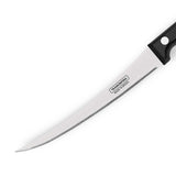 Ultracorte 5" Antimicrobial Stainless Steel Tomato Knife Micro Serrated Blade - Polypropylene Handle (Black) - Tramontina India