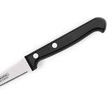 Ultracorte 5" Antimicrobial Stainless Steel Tomato Knife Micro Serrated Blade - Polypropylene Handle (Black) - Tramontina India