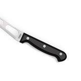 Ultracorte 6" Antimicrobial Stainless Steel Cheese Knife Micro Serrated Blade  - Polypropylene Handle (Black) - Tramontina India