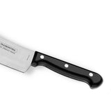 Ultracorte 6" Antimicrobial Stainless Steel Cleaver Knife Straight Blade  - Polypropylene Handle (Black) - Tramontina India