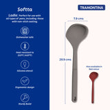 Softta Silicone Ladle - Grey - Tramontina India