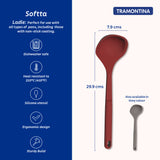 Softta Silicone Ladle - Red - Tramontina India