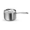Aeion 14cm Stainless Steel Tri-Ply Sauce Pan with SS Lid - 1.5L