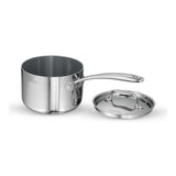 Fusao EX+ 16cm Ceramic Stainless Steel Tri-Ply Sauce Pan with SS Lid - 2.1L - Tramontina India