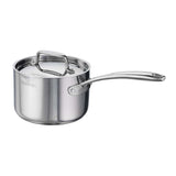 Fusao EX+ 16cm Ceramic Stainless Steel Tri-Ply Sauce Pan with SS Lid - 2.1L - Tramontina India