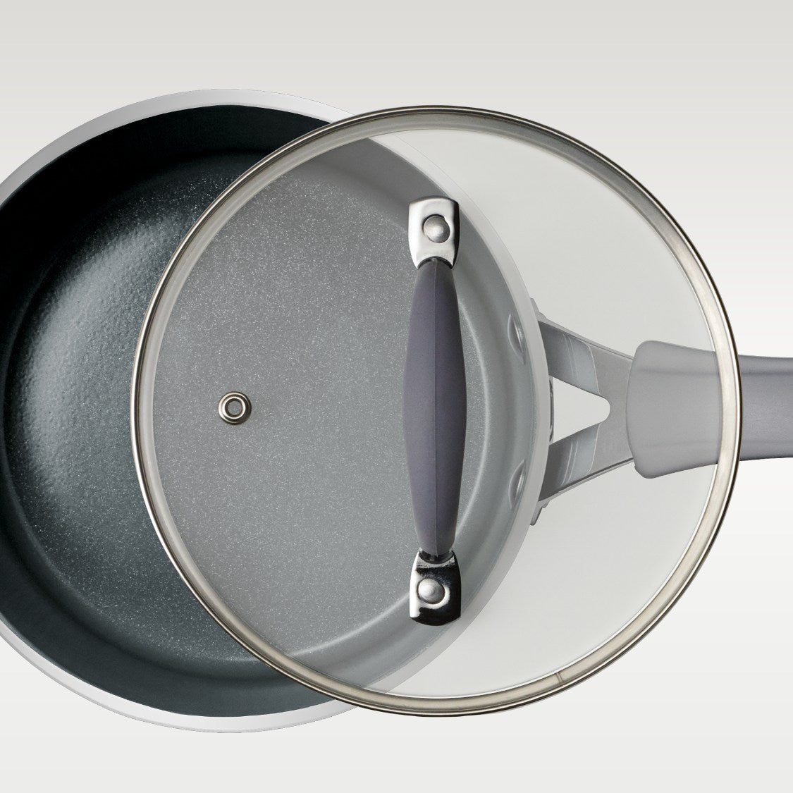 Velo Forged Sauce Pan 16 cm - Sand - Tramontina India