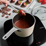 Velo Forged Sauce Pan 16 cm - Sand - Tramontina India