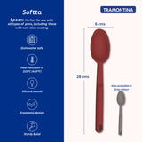 Softta Silicone Spoon - Red - Tramontina India