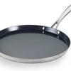 Fusao EX+ 28cm Ceramic Stainless Steel Tri-Ply Dosa Tawa - 4mm Thick